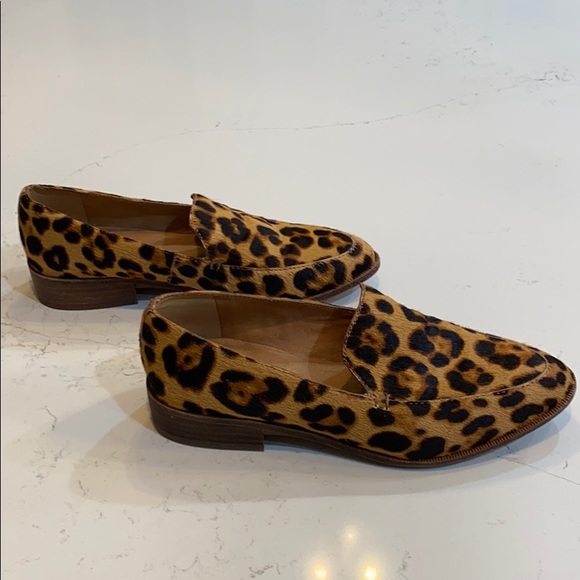 Madewell Frances Loafer in Leopard Calf Hair - Picture 4 of 7